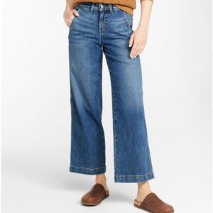 L.L.Bean 207 Vintage Wide-Leg Denim Jeans